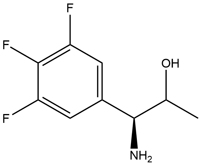 (1S)-1-amino-1-(3,4,5-trifluorophenyl)propan-2-ol Structure