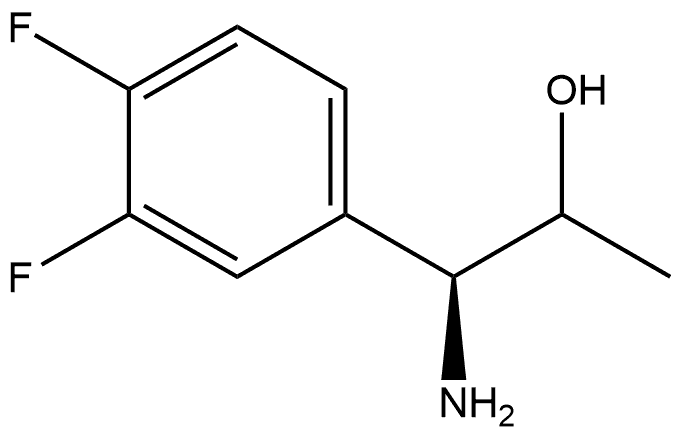 (1S)-1-amino-1-(3,4-difluorophenyl)propan-2-ol Structure