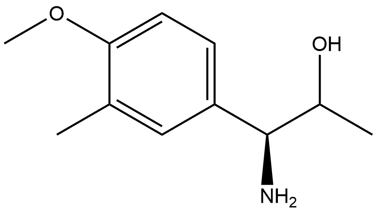 (1S)-1-amino-1-(4-methoxy-3-methylphenyl)propan-2-ol Structure