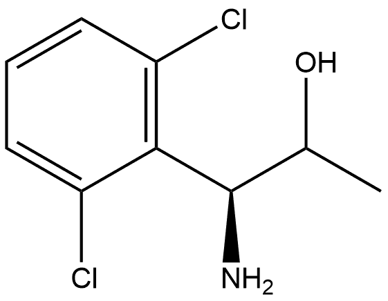 (1S)-1-amino-1-(2,6-dichlorophenyl)propan-2-ol Structure