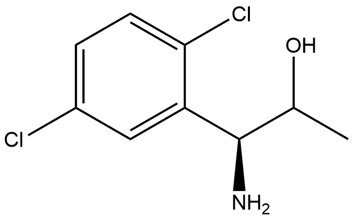 (1S)-1-amino-1-(2,5-dichlorophenyl)propan-2-ol Structure