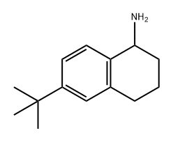 6-tert-butyl-1,2,3,4-tetrahydronaphthalen-1-amine Structure