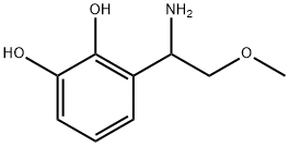 3-(1-amino-2-methoxyethyl)benzene-1,2-diol Structure