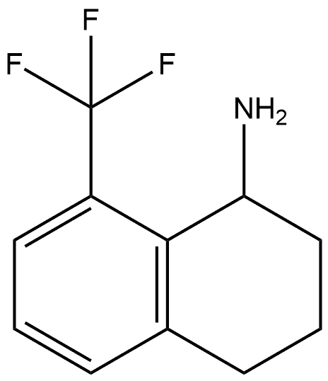 8-(trifluoromethyl)-1,2,3,4-tetrahydronaphthalen-1-amine Structure