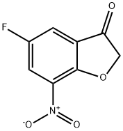 5-Fluoro-7-nitrobenzo[b]furan-3(2H)-one Structure