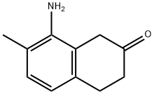 8-Amino-7-methyl-3,4-dihydronaphthalen-2(1H)-one 구조식 이미지