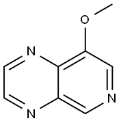 Pyrido[3,4-b]pyrazine, 8-methoxy- Structure