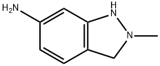 1H-Indazol-6-amine, 2,3-dihydro-2-methyl- Structure