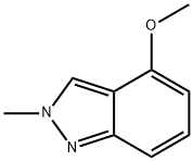 4-Methoxy-2-methyl-2H-indazole Structure