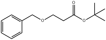 Propanoic acid, 3-(phenylmethoxy)-, 1,1-dimethylethyl ester Structure
