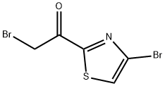 Ethanone, 2-bromo-1-(4-bromo-2-thiazolyl)- 구조식 이미지
