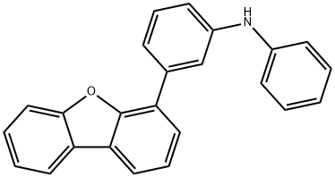 3-(4-Dibenzofuranyl)-N-phenylbenzenamine Structure