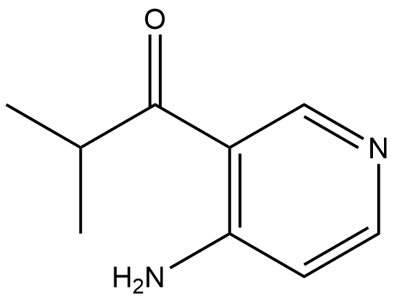 1-(4-Amino-3-pyridinyl)-2-methyl-1-propanone Structure