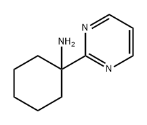 Cyclohexanamine, 1-(2-pyrimidinyl)- Structure