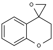 Spiro[4H-1-benzopyran-4,2'-oxirane], 2,3-dihydro- Structure