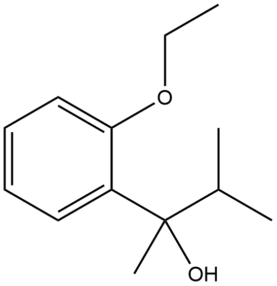 2-Ethoxy-α-methyl-α-(1-methylethyl)benzenemethanol Structure