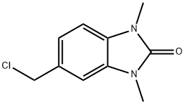 5-(chloromethyl)-1,3-dimethyl-2,3-dihydro-1H-1,3- benzodiazol-2-one Structure