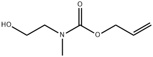 Carbamic acid, N-(2-hydroxyethyl)-N-methyl-, 2-propen-1-yl ester Structure