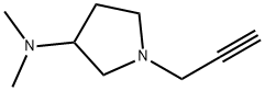 N,N-Dimethyl-1-(prop-2-yn-1-yl)pyrrolidin-3-amine Structure