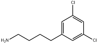 Benzenebutanamine, 3,5-dichloro- Structure