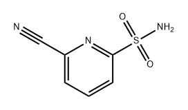 2-Pyridinesulfonamide, 6-cyano- 구조식 이미지