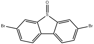 Dibenzothiophene, 3,7-dibromo-, 5-oxide 구조식 이미지