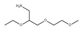 2-Ethoxy-3-(2-methoxyethoxy)propan-1-amine Structure