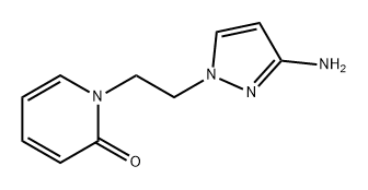 1-(2-(3-Amino-1h-pyrazol-1-yl)ethyl)pyridin-2(1h)-one Structure