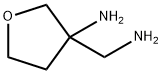 3-Furanmethanamine, 3-aminotetrahydro- 구조식 이미지
