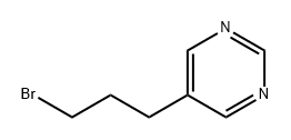 Pyrimidine, 5-(3-bromopropyl)- 구조식 이미지