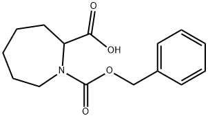 1H-Azepine-1,2-dicarboxylic acid, hexahydro-, 1-(phenylmethyl) ester Structure