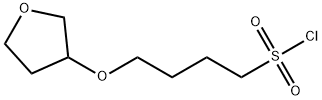 1-Butanesulfonyl chloride, 4-[(tetrahydro-3-furanyl)oxy]- Structure