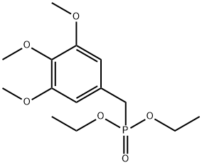 Phosphonic acid, P-[(3,4,5-trimethoxyphenyl)methyl]-, diethyl ester 구조식 이미지