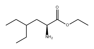 Ethyl 2-amino-4-ethylhexanoate Structure