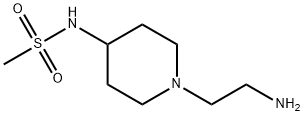 Methanesulfonamide, N-[1-(2-aminoethyl)-4-piperidinyl]- Structure