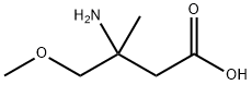 Butanoic acid, 3-amino-4-methoxy-3-methyl- 구조식 이미지