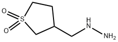 Hydrazine, [(tetrahydro-1,1-dioxido-3-thienyl)methyl]- Structure