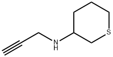 2H-Thiopyran-3-amine, tetrahydro-N-2-propyn-1-yl- Structure