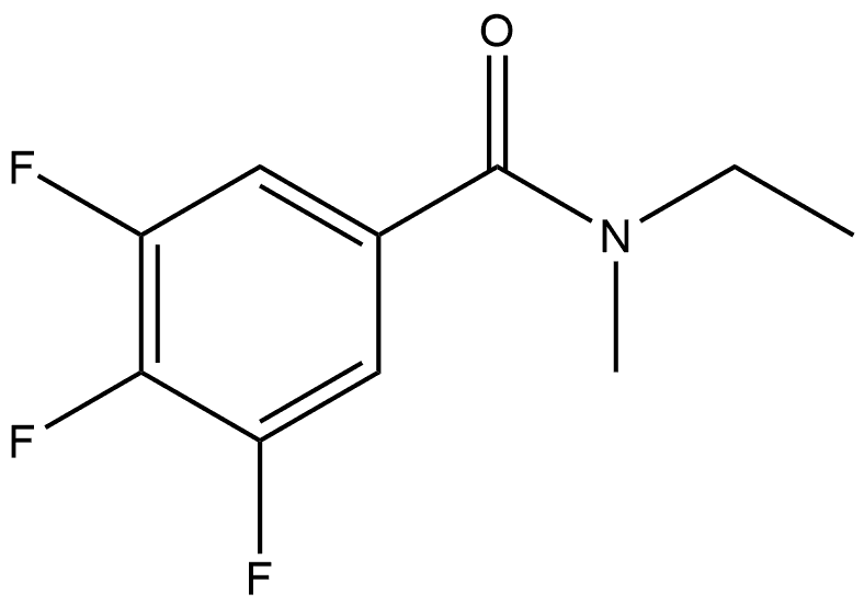 N-Ethyl-3,4,5-trifluoro-N-methylbenzamide Structure