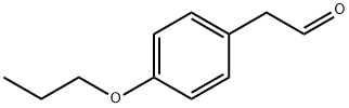 4-Propoxybenzeneacetaldehyde Structure