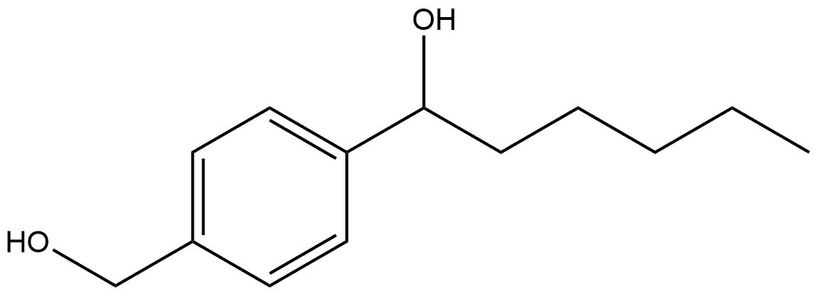 α1-Pentyl-1,4-benzenedimethanol Structure