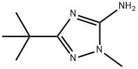 3-tert-butyl-1-methyl-1H-1,2,4-triazol-5-amine Structure