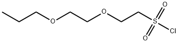 Ethanesulfonyl chloride, 2-(2-propoxyethoxy)- Structure