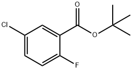 Tert-butyl 5-chloro-2-fluorobenzoate Structure