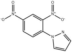 1H-Pyrazole, 1-(2,4-dinitrophenyl)- Structure
