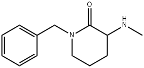 1-benzyl-3-(methylamino)piperidin-2-one Structure