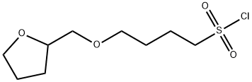 1-Butanesulfonyl chloride, 4-[(tetrahydro-2-furanyl)methoxy]- Structure