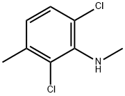 Benzenamine, 2,6-dichloro-N,3-dimethyl- Structure