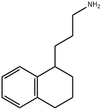 1-Naphthalenepropanamine, 1,2,3,4-tetrahydro- 구조식 이미지