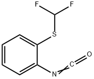 1-[(difluoromethyl)sulfanyl]-2-isocyanatobenzene Structure